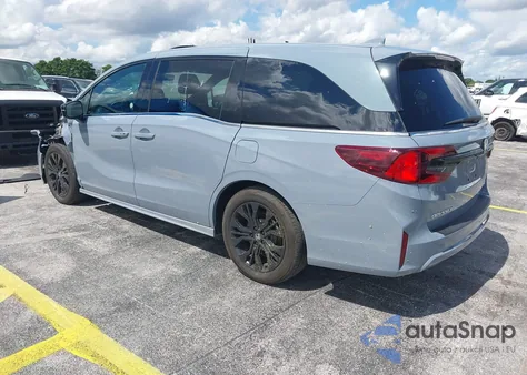 2025 Honda Odyssey Sport-L from USA, damaged, VIN 5FNRL6H74SB052707